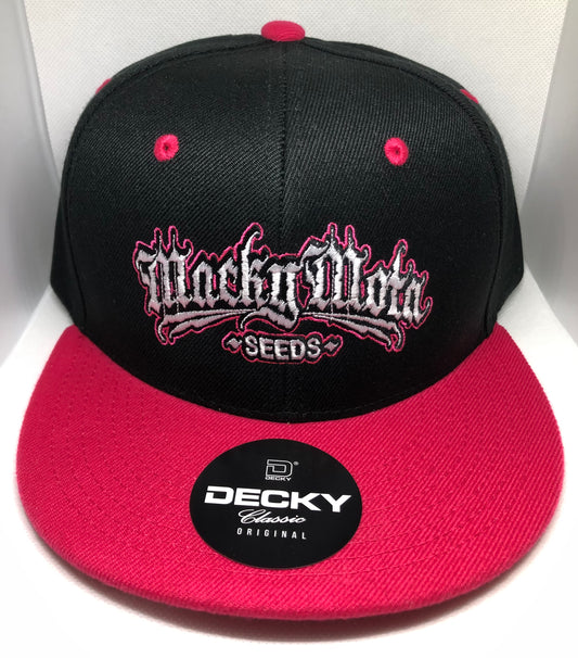 Black & Pink Macky Mota Hat