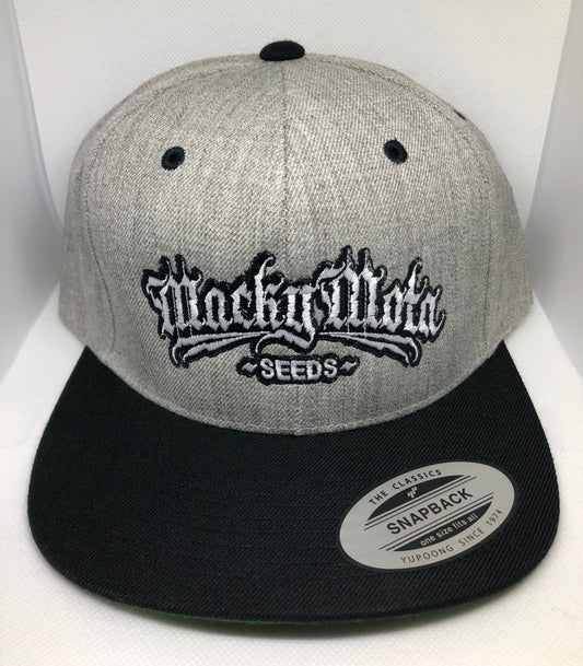 Gray & Black Macky Mota Hat